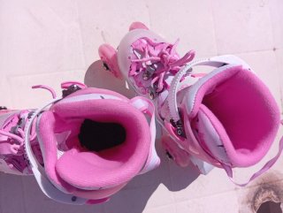 Patines nuevos extensibles  rosa princess Talla 26