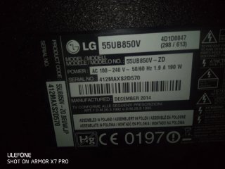 LG Smart TV 55 para reparar