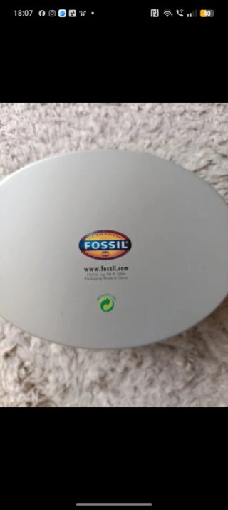 Scatola porta oggetti Fossil
