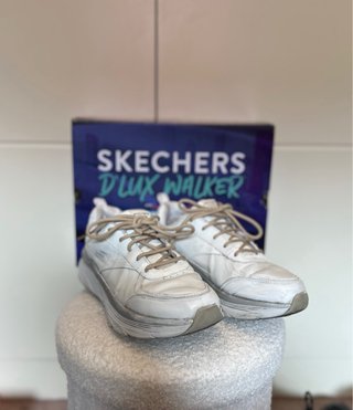 Zapatillas Skechers D'Lux Walker Blancas 39