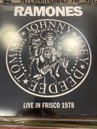 Vinile Ramones - Live in Frisco 1978