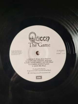 Queen - The Game 1980 1st Press Vinile