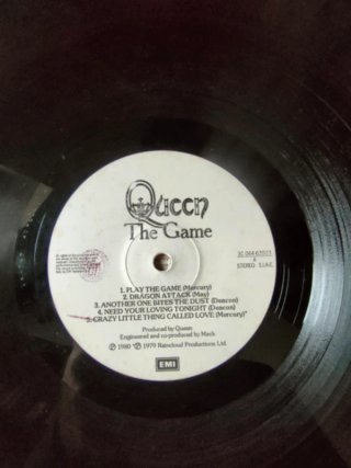 Queen - The Game 1980 1st Press Vinile