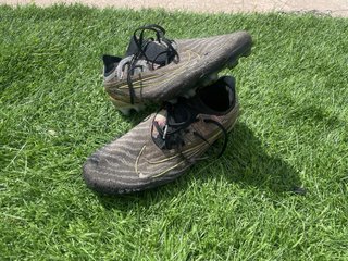 Collection of football boots