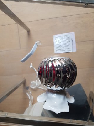 Profumatore Bagutta rosa ceramica argento