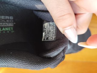 Skechers Mujer Negro/Gris