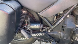BMW K 75 Naked Negra.