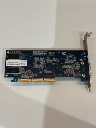 Tarjeta Gráfica XFX GeForce FX5200 AGP 8X 128mb