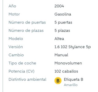 SEAT Altea 2004