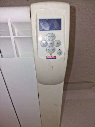 Radiador Eléctrico Acesol Blanco
