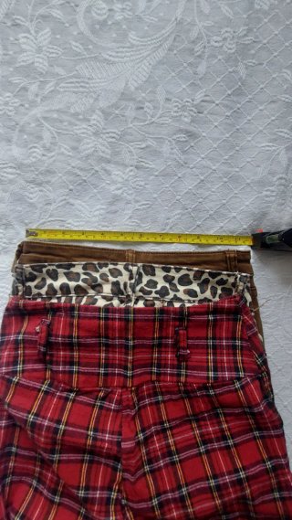 Lote 3 pantalones elásticos