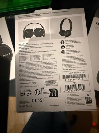 Pack 4 Auriculares Sony Negros
