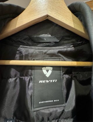 Chaqueta Moto Revit Sprint H2O Negra