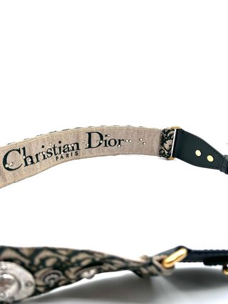 Bandolera Dior Boho Beige/Verde