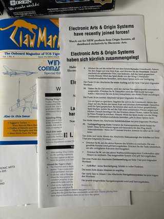 Wing Commander Amiga Big Box Origin