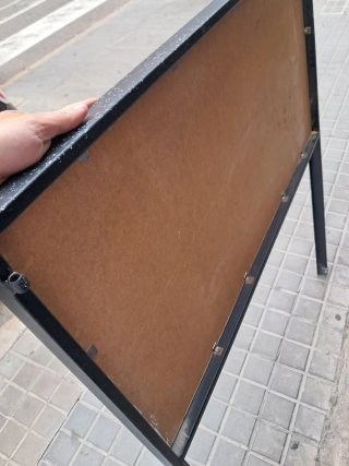 Cabecero individual plata y blanco
