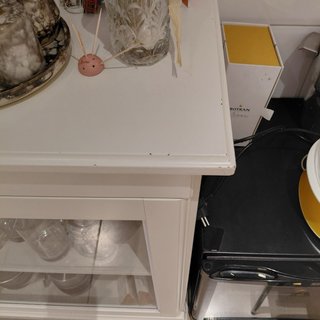Alacena de cocina madera y cristal. Buen estado