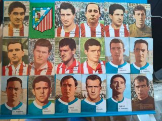 Cromos Fher Liga 66-67 (54 cromos)