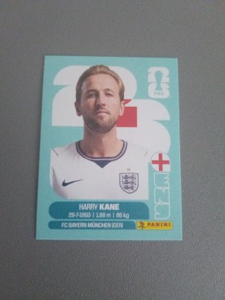 Sticker Harry Kane Panini Mundial 2026