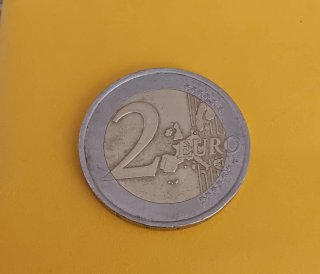 Moneda 2€ Francia 2001 Error