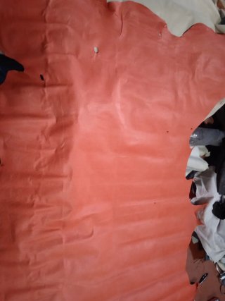 Lote 3 piezas piel forro canela, beige, salmón 25€