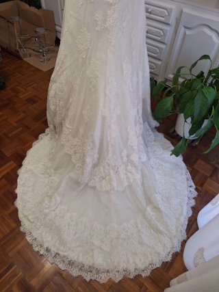 Vestido de Novia Encaje Blanco