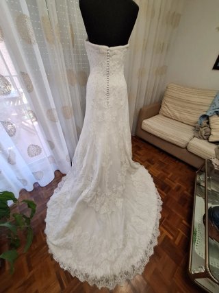 Vestido de Novia Encaje Blanco