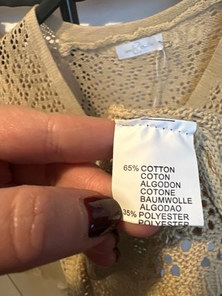 Copricostume 2 pezzi beige