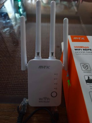 Repetidor y Router WiFi MTK 300Mbps