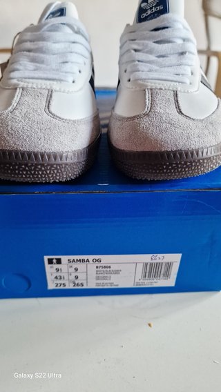 Zapatillas Adidas Samba Blancas y Negras