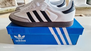 Zapatillas Adidas Samba Blancas y Negras