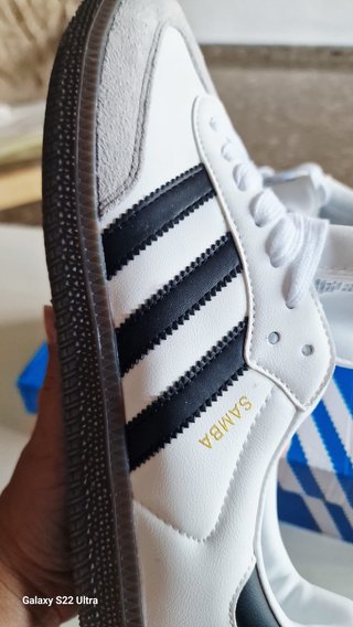 Zapatillas Adidas Samba Blancas y Negras