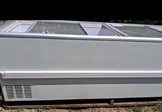 Congelador horizontal cristal