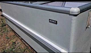 Congelador horizontal cristal