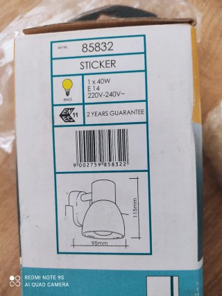 2 Apliques de pared EGLO