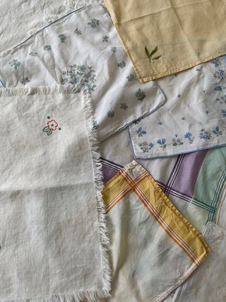 Lotto 18 fazzoletti vintage