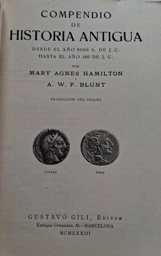 Compendio de historia antigua