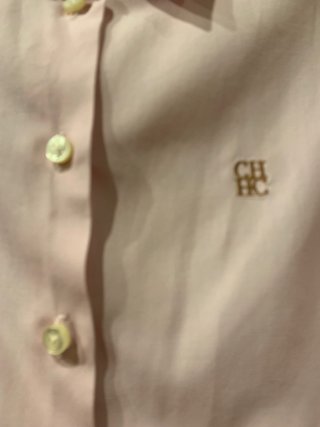 Camisa Clásica Carolina Herrera Rosa