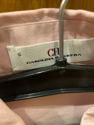 Camisa Clásica Carolina Herrera Rosa