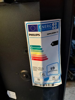 Televisor Philips 32 Plasma Negro