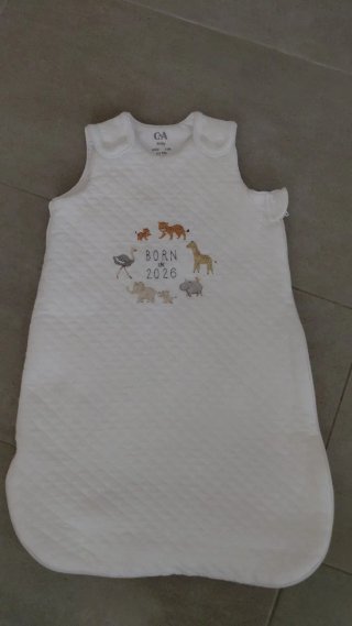 Saco dormir bebé C&A Born in 2026 talla 60cm