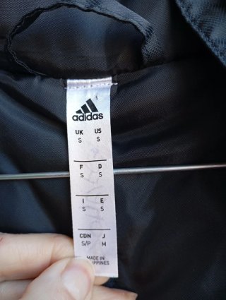 Piumino Juventus Adidas Nero