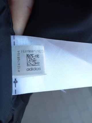 Piumino Juventus Adidas Nero