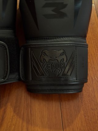 Guantes Boxeo Venum Elite 14 oz Negros ORGINALES