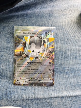 Carta Pokémon Togedemaru EX 149/217