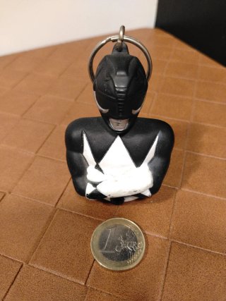 Llavero Black Ranger 1993 Saban Vintage