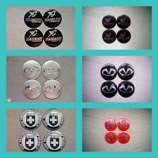 4 pegatinas 56mm tapabuje Hamann infiniti HRE JP