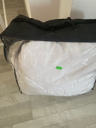Edredón plumón de oca blanco para cama 135