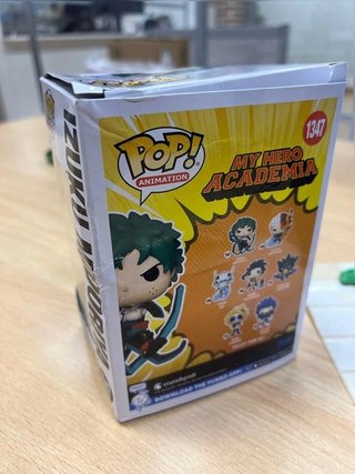 Funko Pop! Animation: MHA - Izuku Midoriya - Deku - (Black Whip) - My Hero Academia - Figura di Vinile Collezionabile - Idea Regalo - Merce Ufficiale - Giocattoli per Bambini e Adulti - Fan di Anime