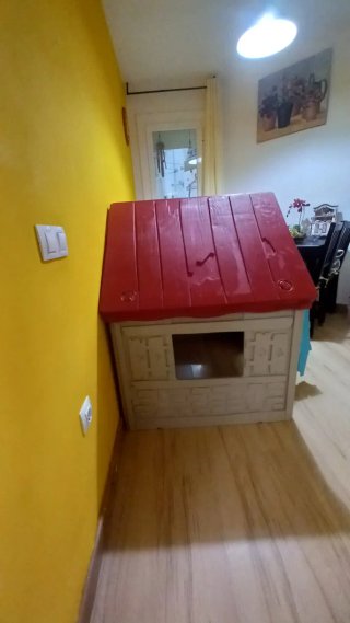 Casita de jardín plegable para niños